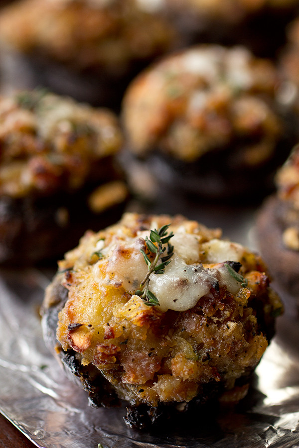 Portabello Stuffed Mushroom
 Stuffed Mini Portobello Mushrooms with Italian Sausage and