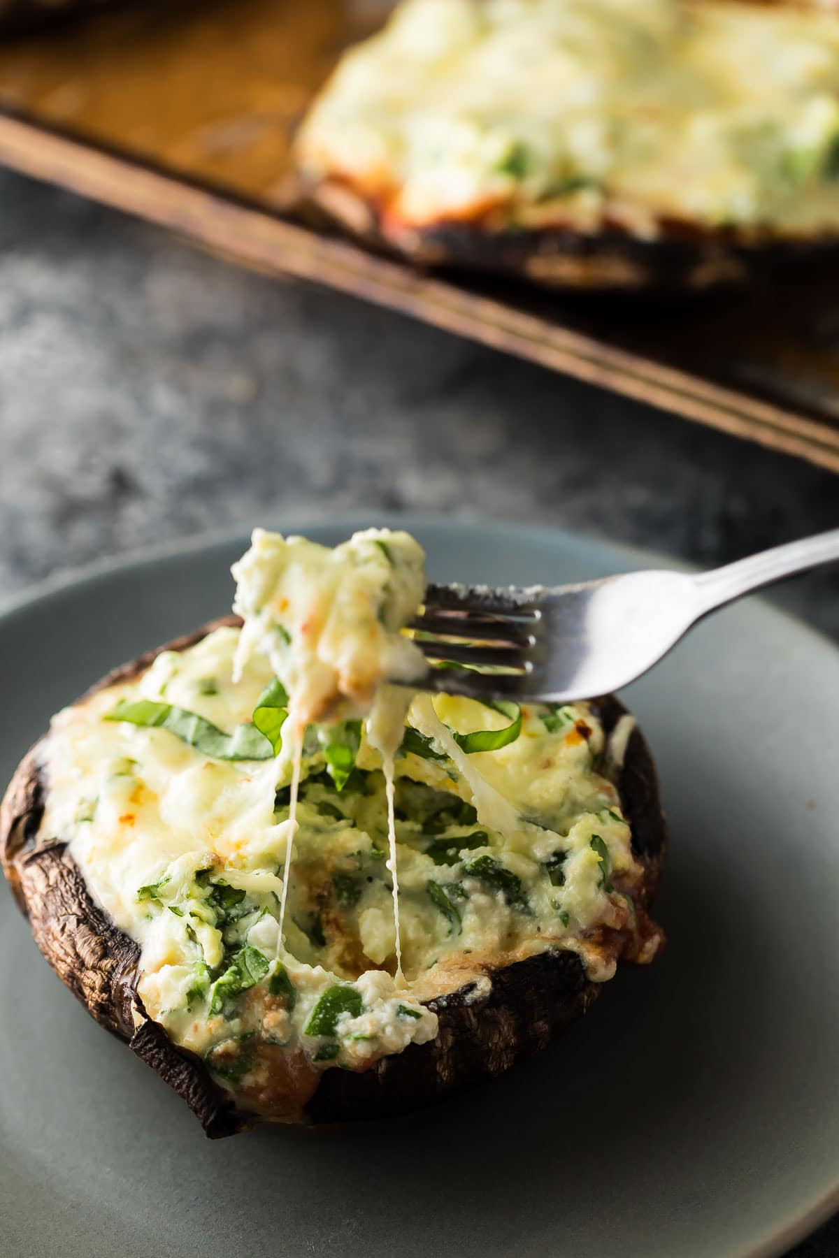 Portabello Stuffed Mushroom
 Lasagna Stuffed Portobello Mushrooms Freezer to Oven