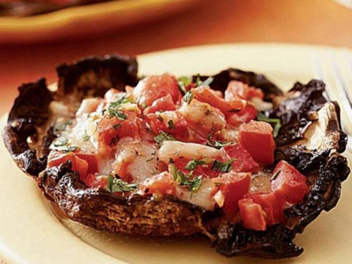 Portabello Stuffed Mushroom
 Grilled Stuffed Portobello Mushrooms Recipe