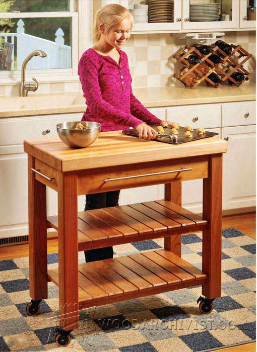 Portable Outdoor Kitchen Island
 Portable Kitchen Island Plans • WoodArchivist