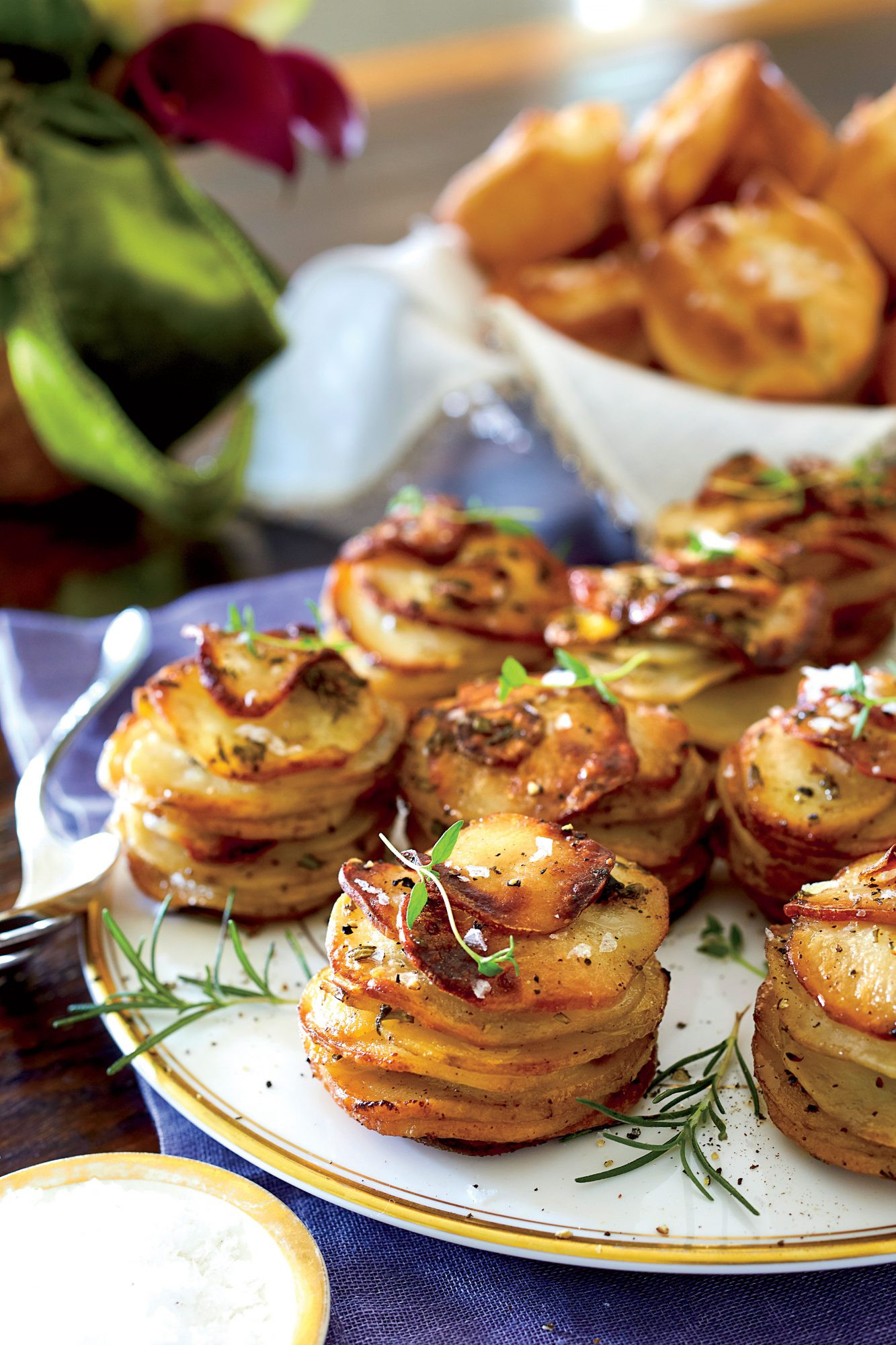 Potato Main Dishes
 Herbed Potato Stacks Recipe Southern Living