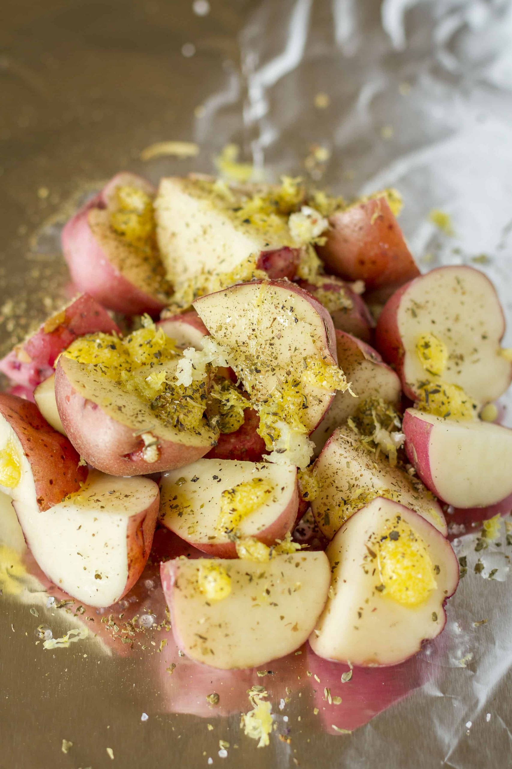 Potato On The Grill Recipe
 Easy Grilled Potatoes In Foil Packets