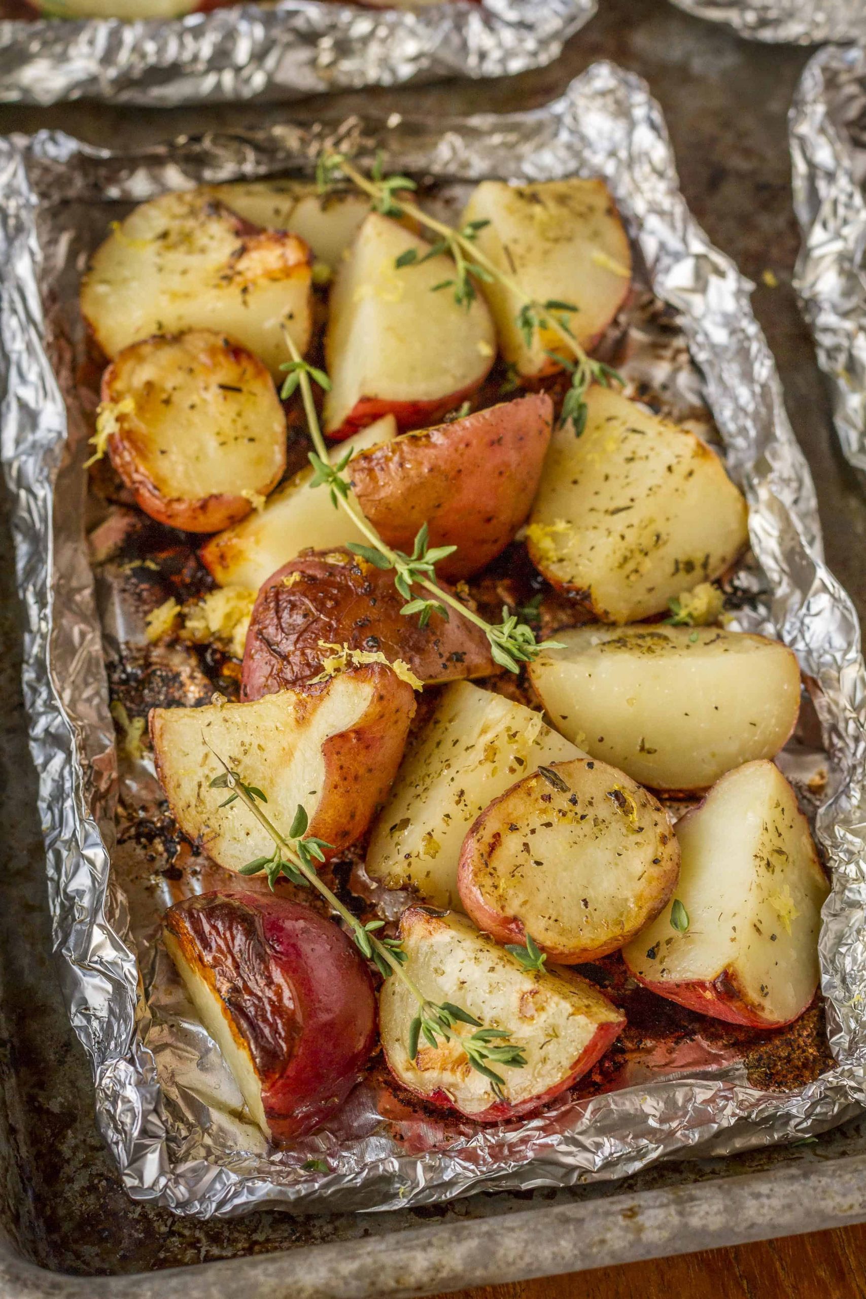 Potato On The Grill Recipe
 Easy Grilled Potatoes In Foil Packets