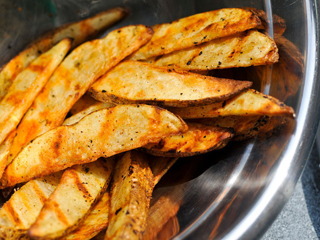 Potato On The Grill Recipe
 Grilled Potato Wedges Recipe