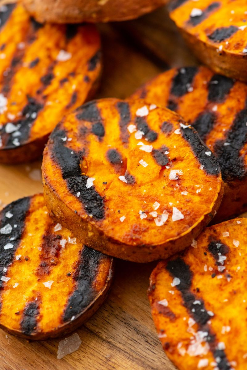 Potato On The Grill Recipe
 Grilled Sweet Potatoes Gimme Some Grilling