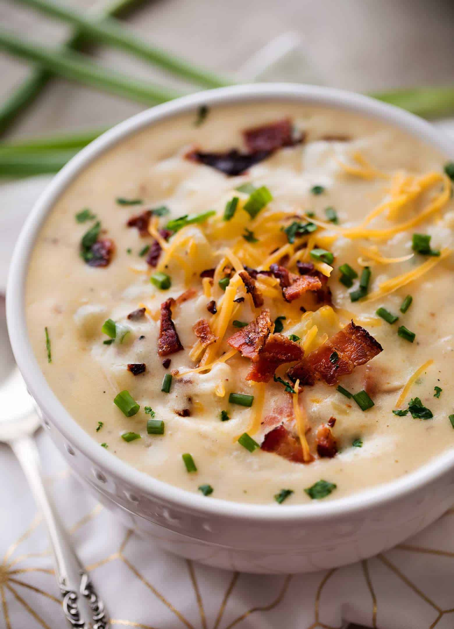 Potato Soup Nutrition
 Skinny Slow Cooker Potato Soup Cafe Delites