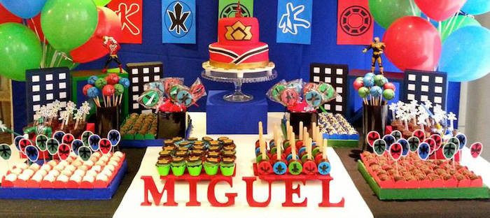 Power Rangers Party Food Ideas
 Kara s Party Ideas Power Rangers Samurai Birthday Party