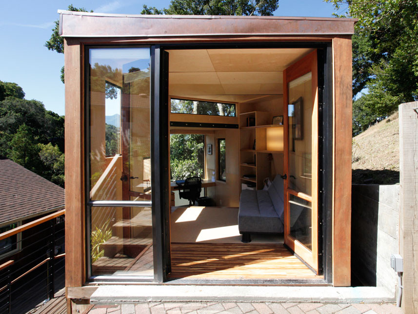 Prefab Backyard Office
 Students Design and Build a Sustainable Modular fice