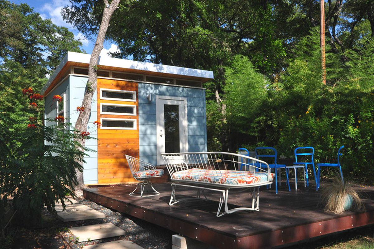 Prefab Backyard Office
 5 cool prefab backyard sheds you can order right now Curbed