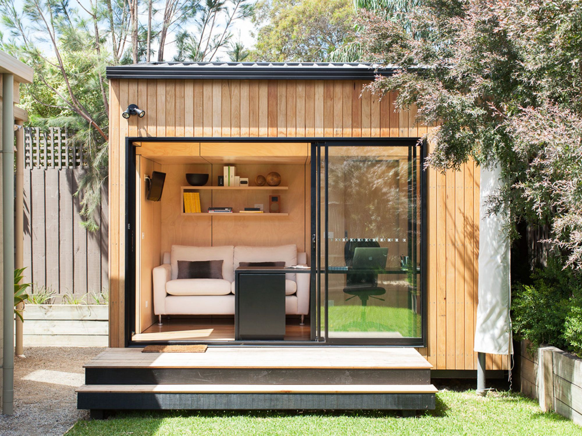 Prefab Backyard Office
 prefab prefabricated modular kit home studio