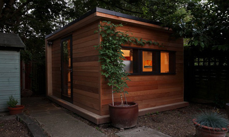 Prefab Backyard Office
 backyard garden studio Inhabitat – Green Design