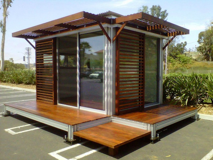 Prefab Backyard Office
 Tiny kitHAUS Prefab Moves Beyond Housing to Serve as a