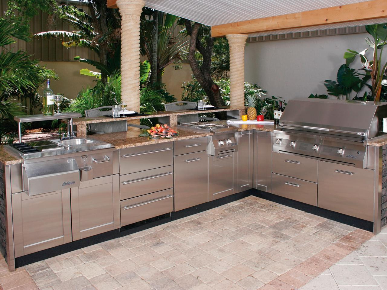 prefabricated outdoor kitchen kits        <h3 class=