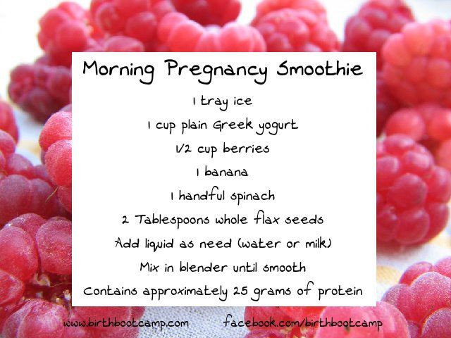 Pregnancy Smoothie Recipes
 Pin on Smoothies