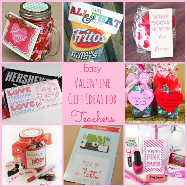 Preschool Valentine Gift Ideas
 Easy Valentine Gift Ideas for the Teacher Happy Home Fairy