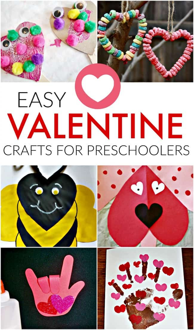 Preschool Valentines Craft Ideas
 Easy Valentine Craft Ideas for Preschoolers Crafts for