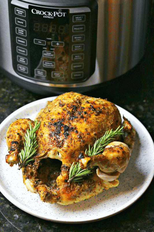 Pressure Cook Whole Chicken Recipe
 Easy Pressure Cooker Whole Chicken Recipe [ VIDEO]