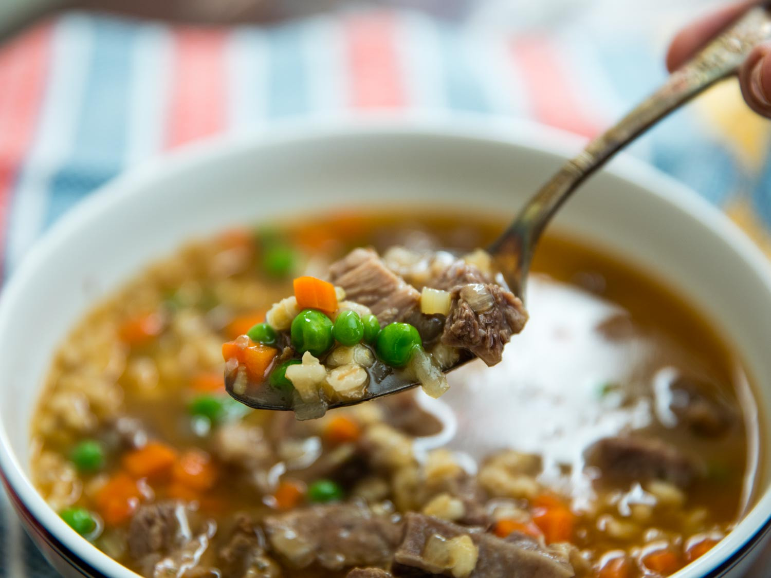 Pressure Cooker Barley
 Use the Pressure Cooker for Beef Barley Soup in Half the