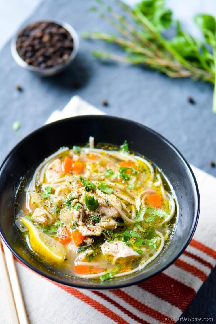 Pressure Cooker Chicken Noodle Soup Recipe
 Chicken Noodle Soup in Pressure Cooker Recipe