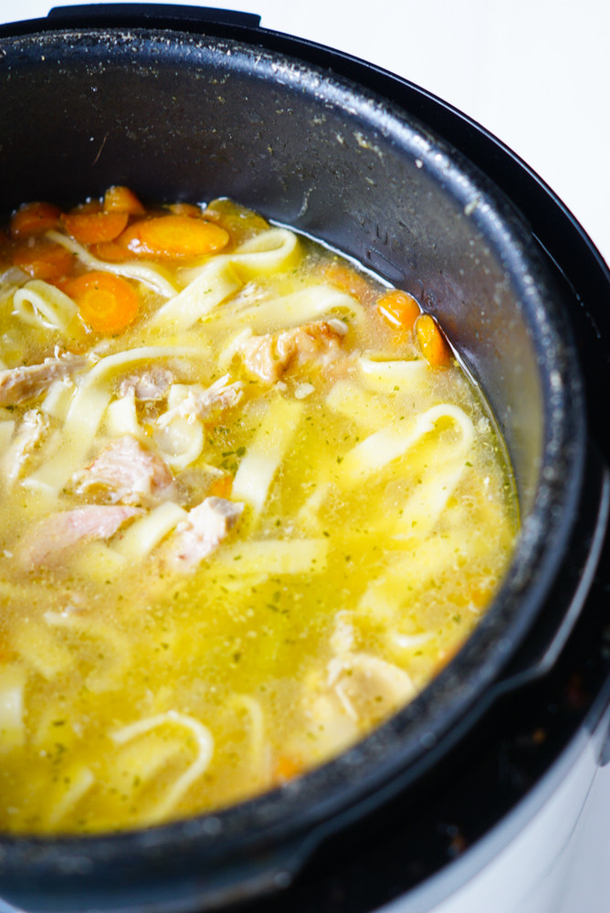 Pressure Cooker Chicken Noodle Soup Recipe
 chicken noodle soup pressure cooker