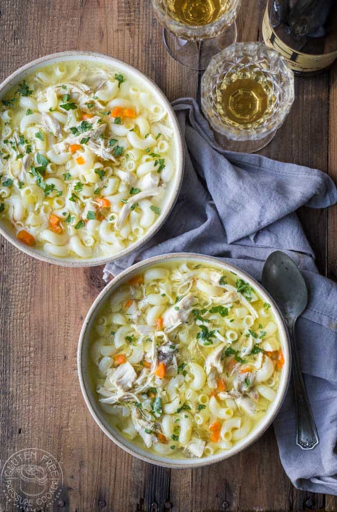 Pressure Cooker Chicken Noodle Soup Recipe
 Pressure Cooker Chicken Noodle Soup Noshtastic