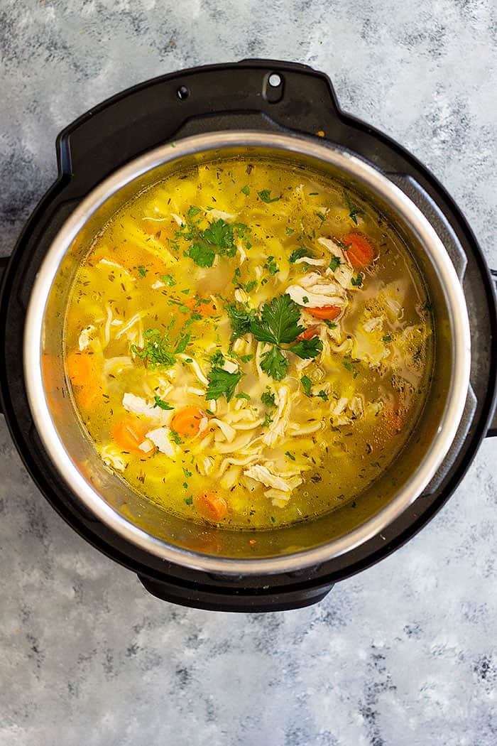 Pressure Cooker Chicken Noodle Soup Recipe
 Instant Pot Pressure Cooker Chicken Noodle Soup