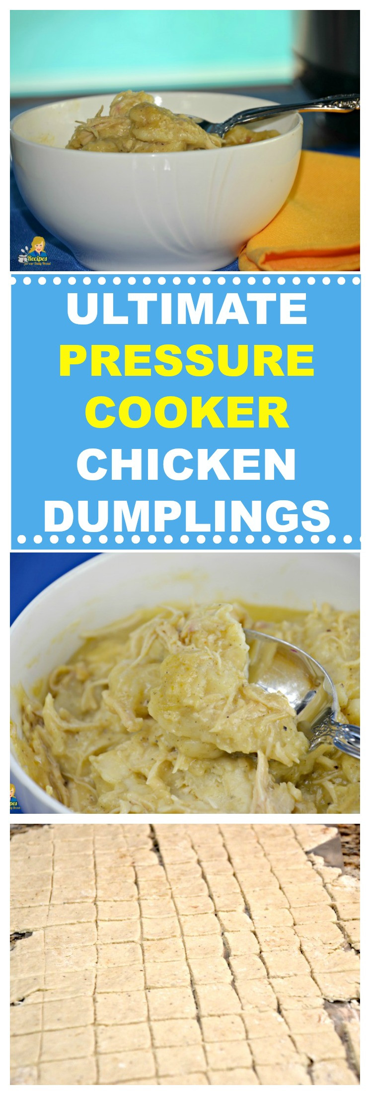 Pressure Cooker Dumplings
 Best PRESSURE COOKER CHICKEN & DUMPLINGS