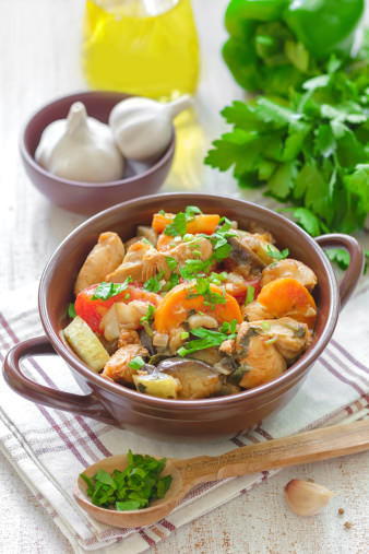 Pressure Cooker Recipes Vegetarian
 Chicken and Ve able Stew