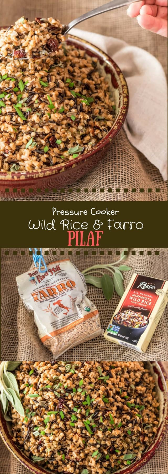 Pressure Cooker Wild Rice
 Pressure Cooker Wild Rice and Farro Pilaf Pressure