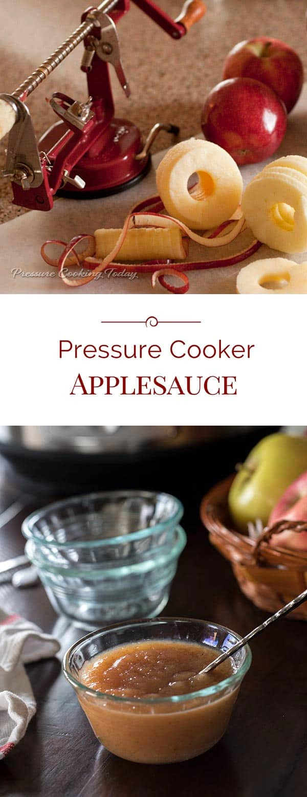 Pressure Cooking Applesauce
 Pressure Cooker Instant Pot Applesauce Recipe