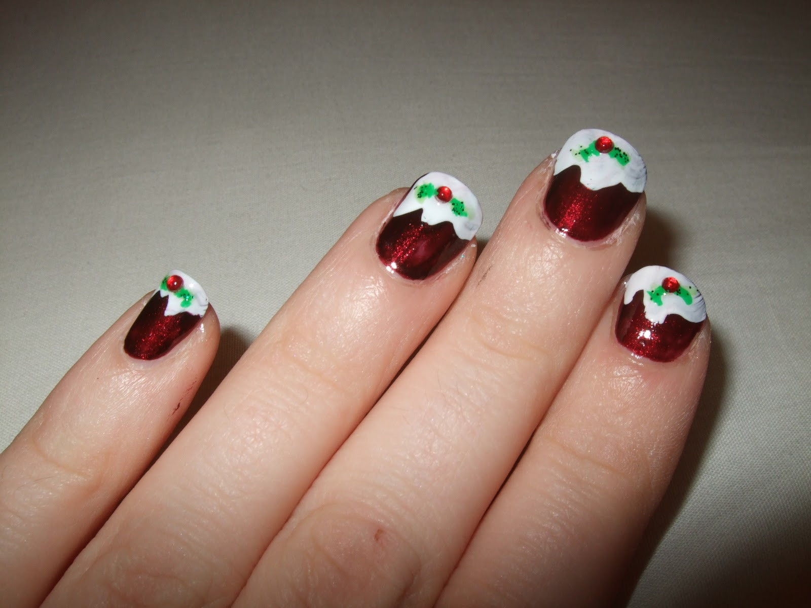 Pretty Christmas Nails
 Oooooh Pretty Christmas Nails Christmas Puddings