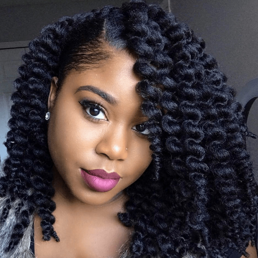 Pretty Crochet Hairstyles
 Braidless Crochet Style with Pre Looped Senegalese Twists