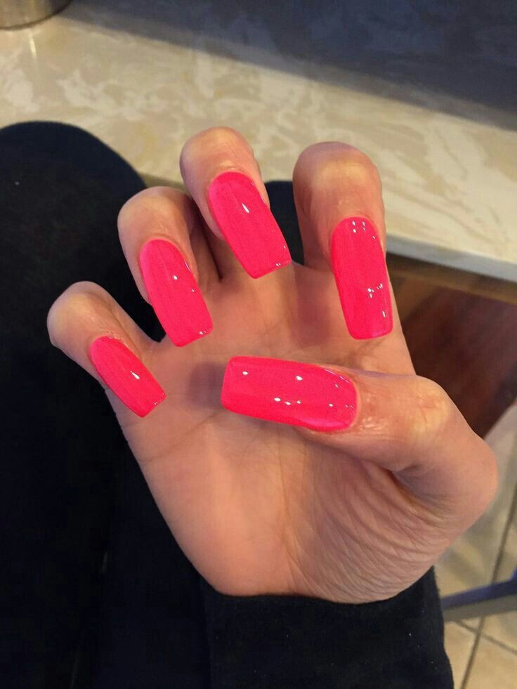 Pretty Long Acrylic Nails
 Pin by ️ onlyrobin1 ️ on Ñâïls