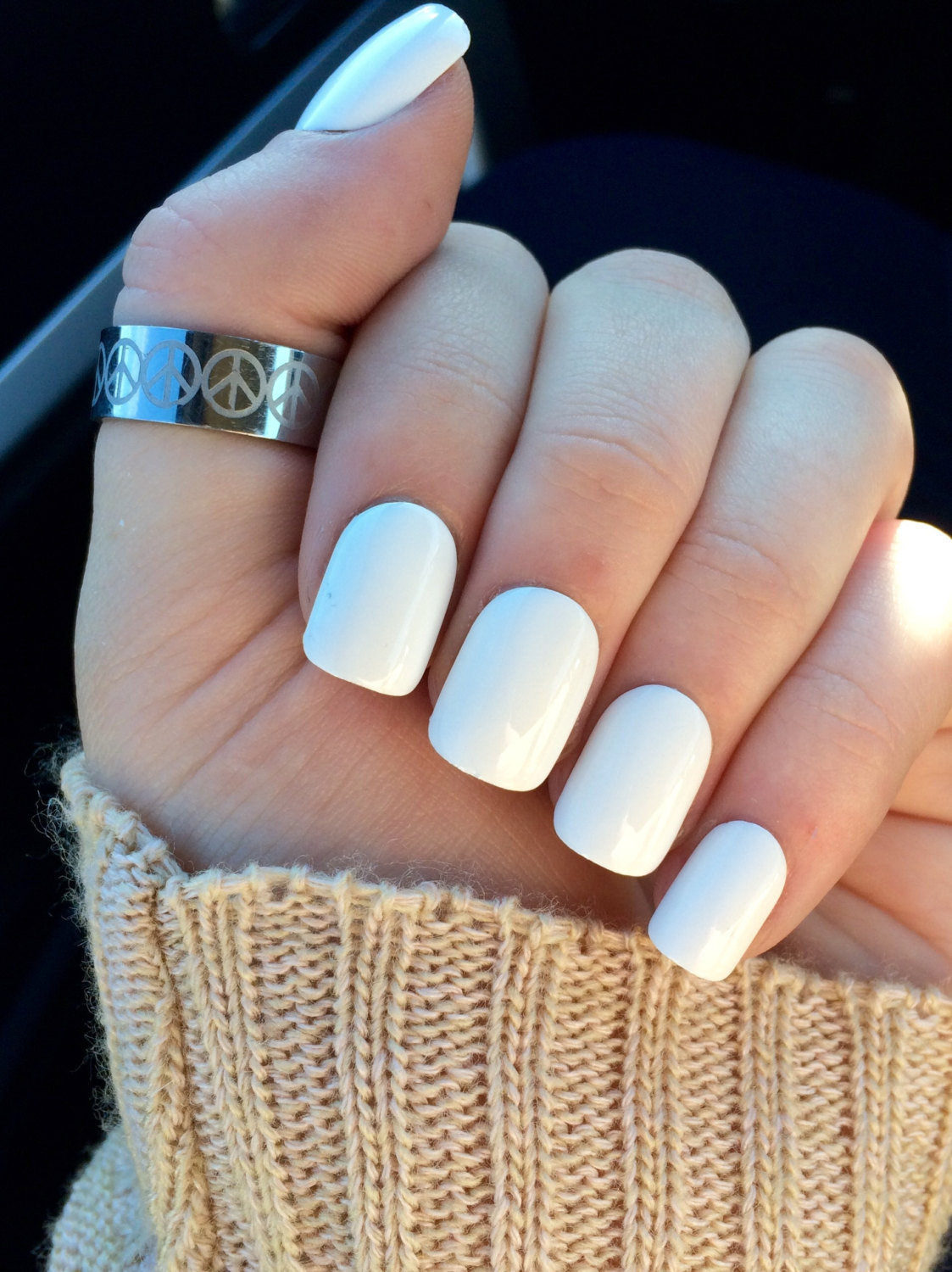 Pretty Long Acrylic Nails
 Top 55 Beautiful White Acrylic Nails