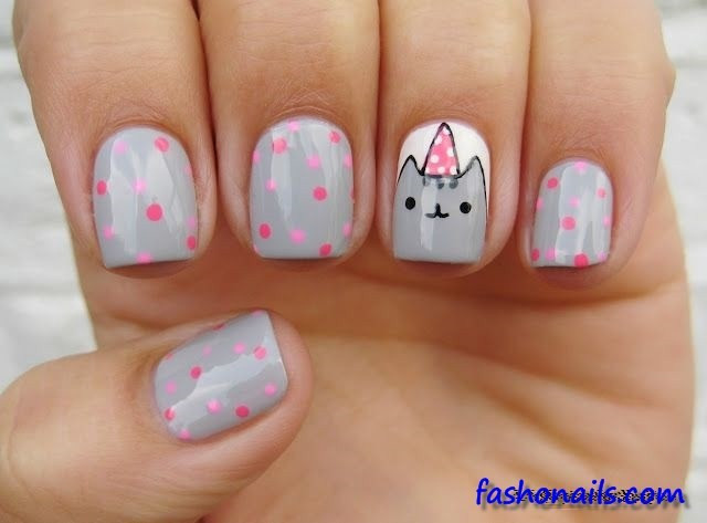 Pretty Nails For Kids
 Top Trendy Easy Nail Art Designs For Kids Fashonails