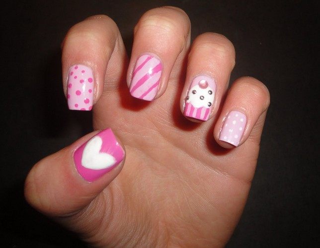 Pretty Nails For Kids
 Cute Nail Designs for Beginners Pretty Designs