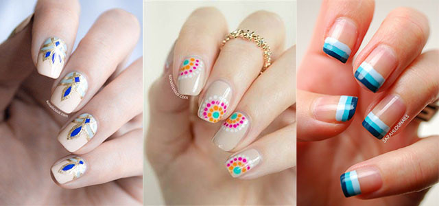 Pretty Simple Nails
 15 Easy Pretty Nail Art Designs Ideas Trends & Stickers