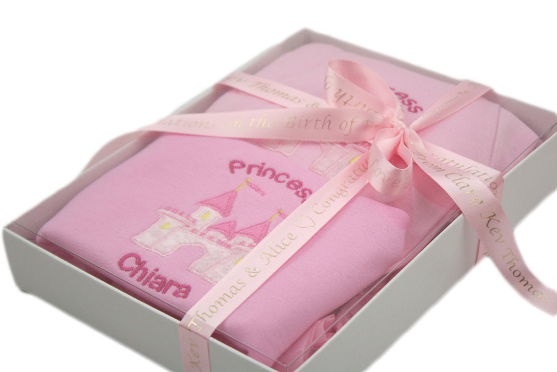 Princess Baby Gift
 Baby Girl Princess Boxed Sleepsuit Gift