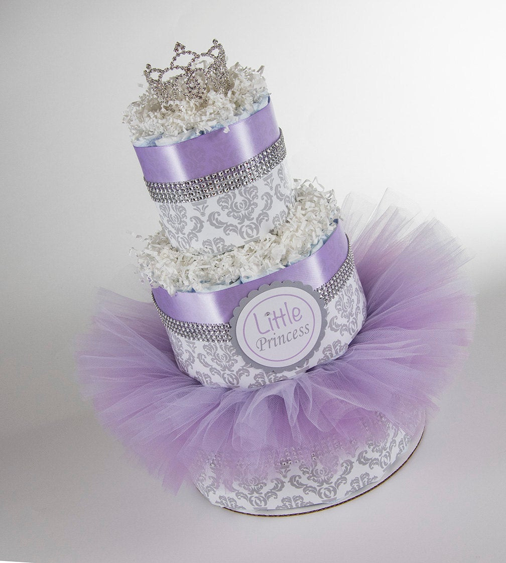 Princess Baby Gift
 Diaper Cake Little Princess Baby Gift Princess Baby