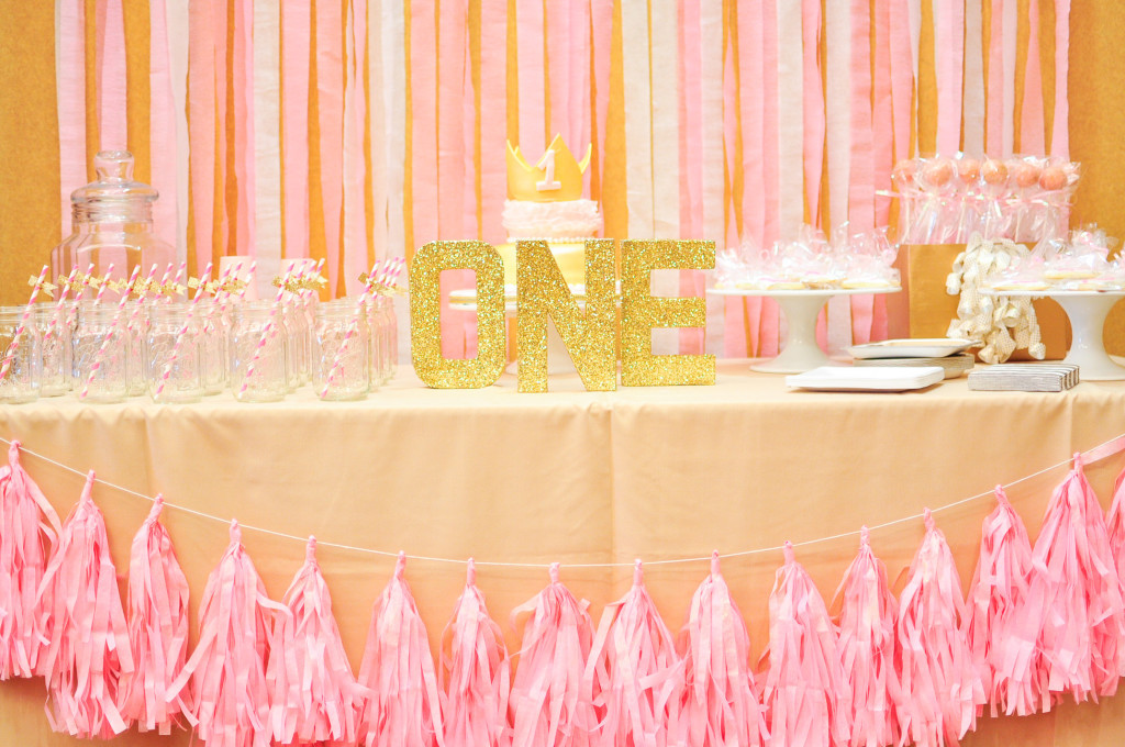 Princess Birthday Party Ideas For A 1 Year Old
 Royalty Meets the e Year Old Princess Birthday Project