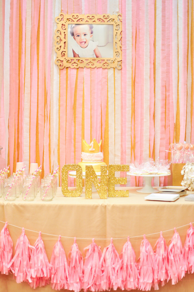 Princess Birthday Party Ideas For A 1 Year Old
 Royalty Meets the e Year Old Princess Birthday Project