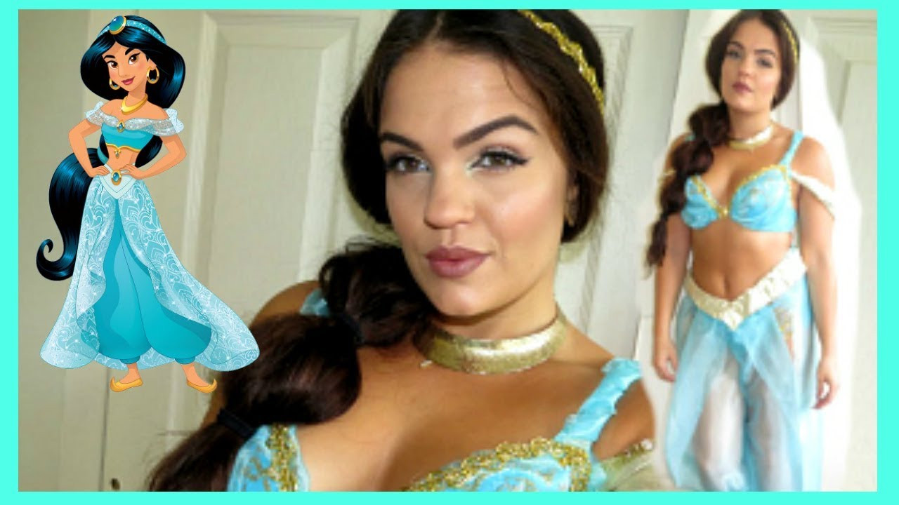 Princess Jasmine DIY Costume
 Princess Jasmine DIY Costume Hair & Makeup