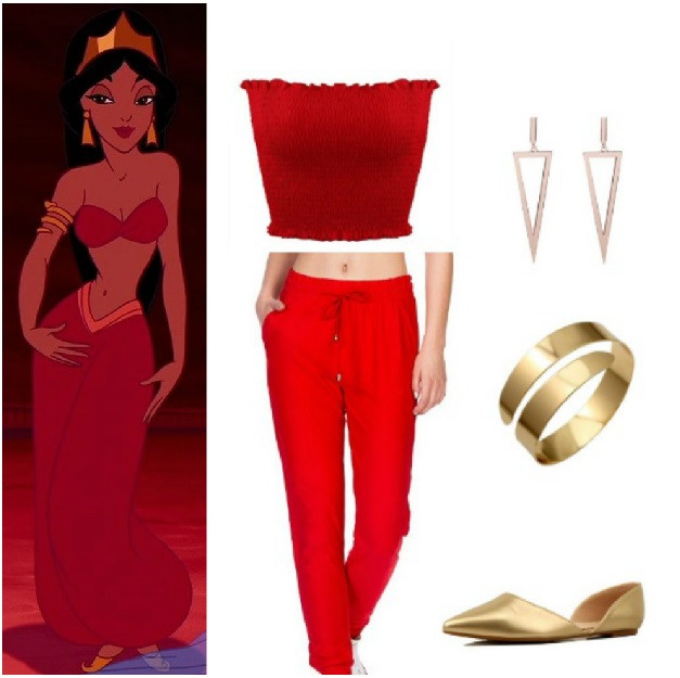 Princess Jasmine DIY Costume
 DIY Disney Princess Jasmine Costume