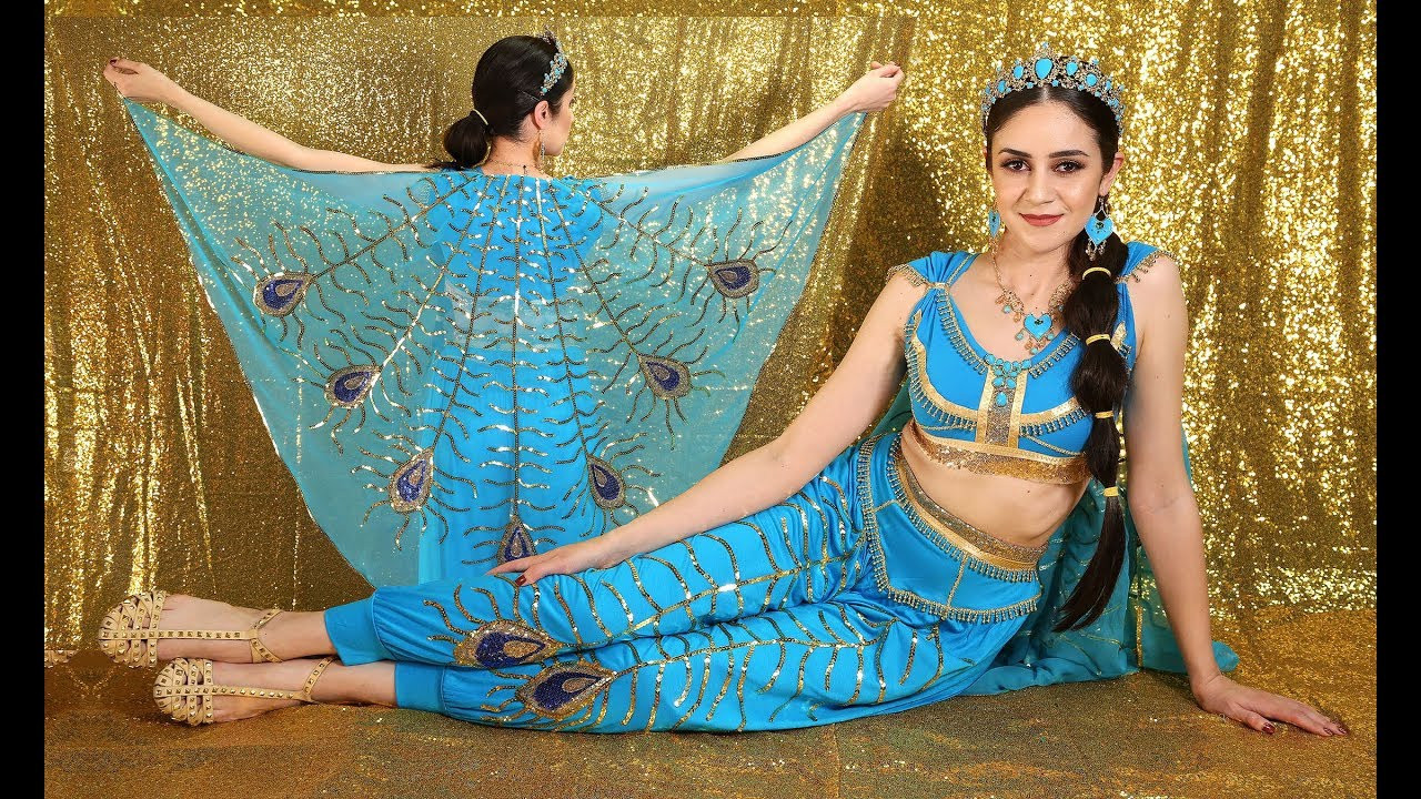 Princess Jasmine DIY Costume
 DIY PRINCESS JASMINE COSTUME LIVE ACTION ALADDIN