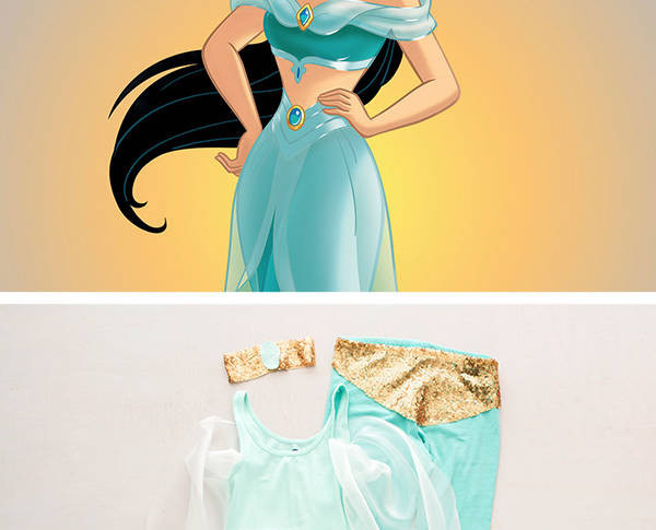 Princess Jasmine DIY Costume
 DIY Princess Jasmine Costume