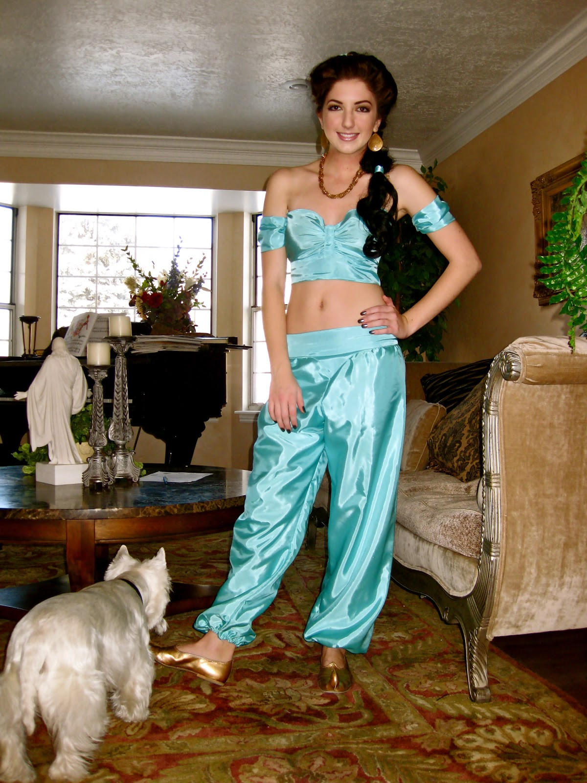 Princess Jasmine DIY Costume
 JayMay life lessons My Princess Jasmine Costume