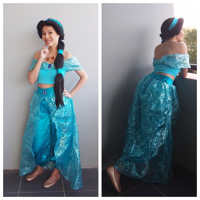 Princess Jasmine DIY Costume
 That time I made a Princess Jasmine costume