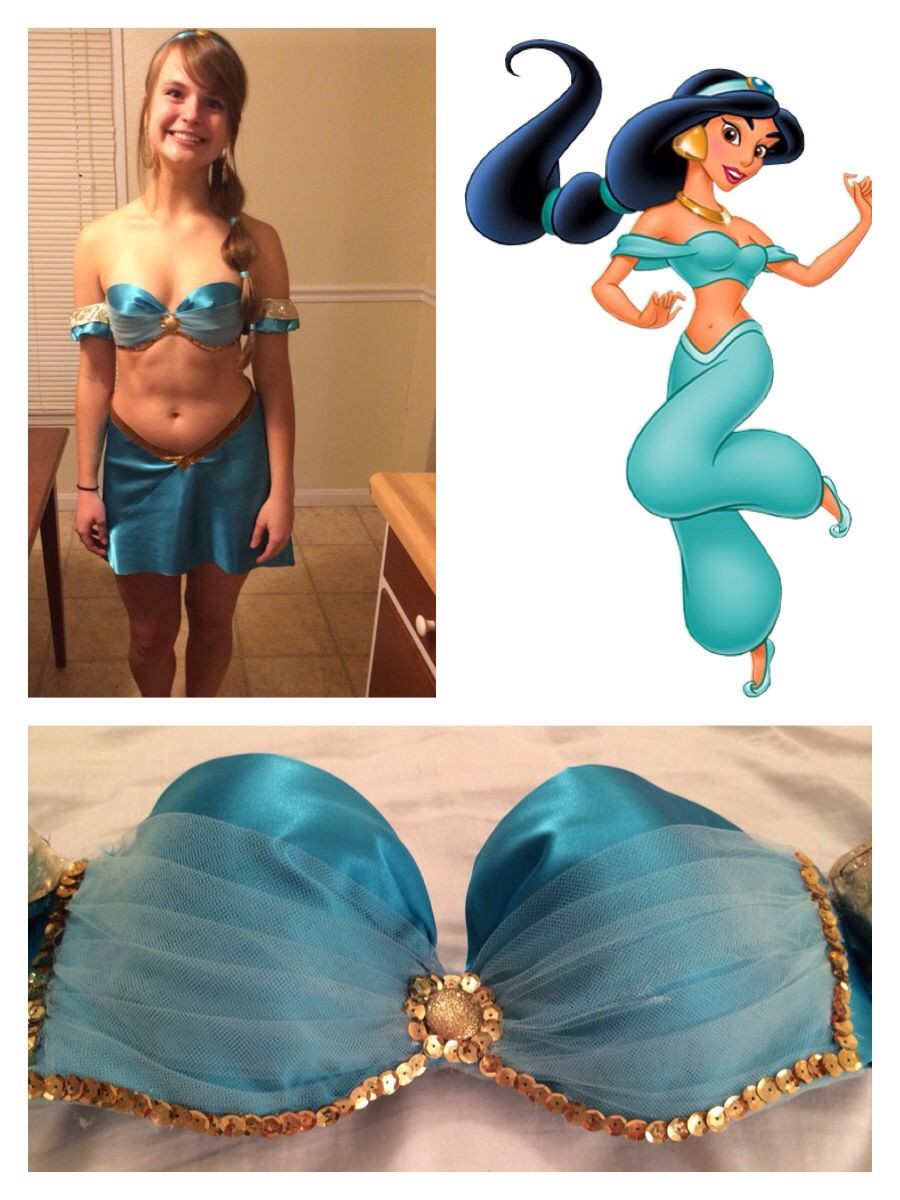 Princess Jasmine DIY Costume
 DIY Halloween costume Princess Jasmine