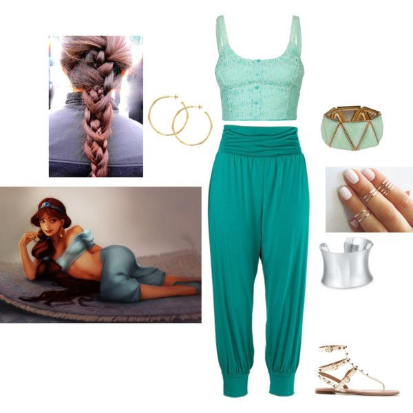 Princess Jasmine DIY Costume
 Princess Jasmine inspired With images