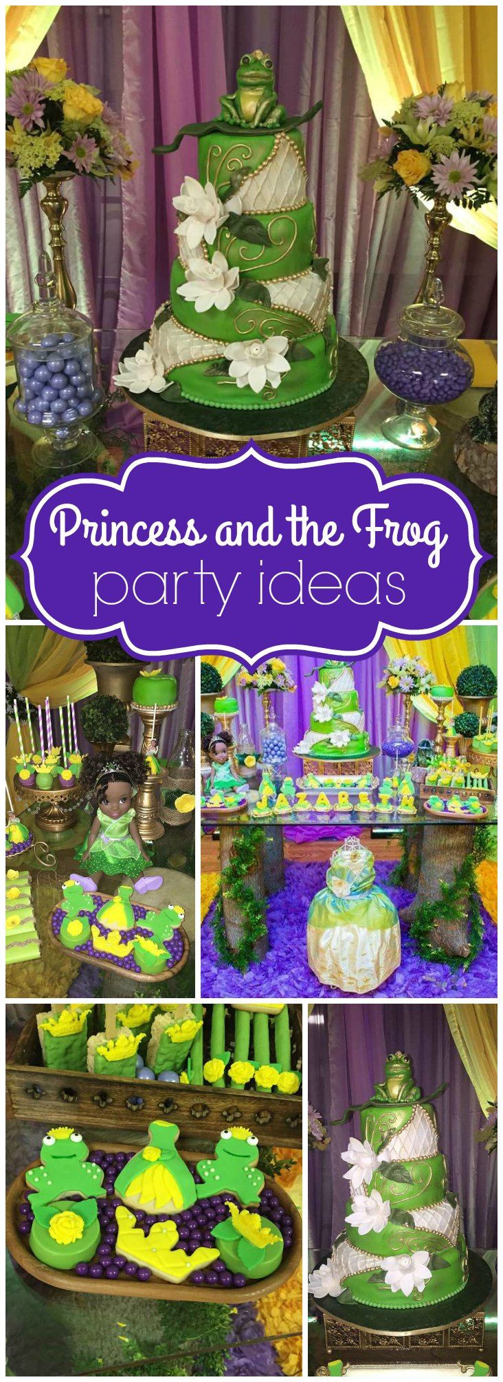 Princess Tiana Birthday Party Ideas
 Princess and the Frog Birthday "Princess Tiana "